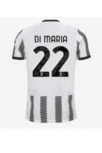 Juventus Angel Di Maria #22 Fotballdrakt Hjemme Klær 2022-23 Korte ermer